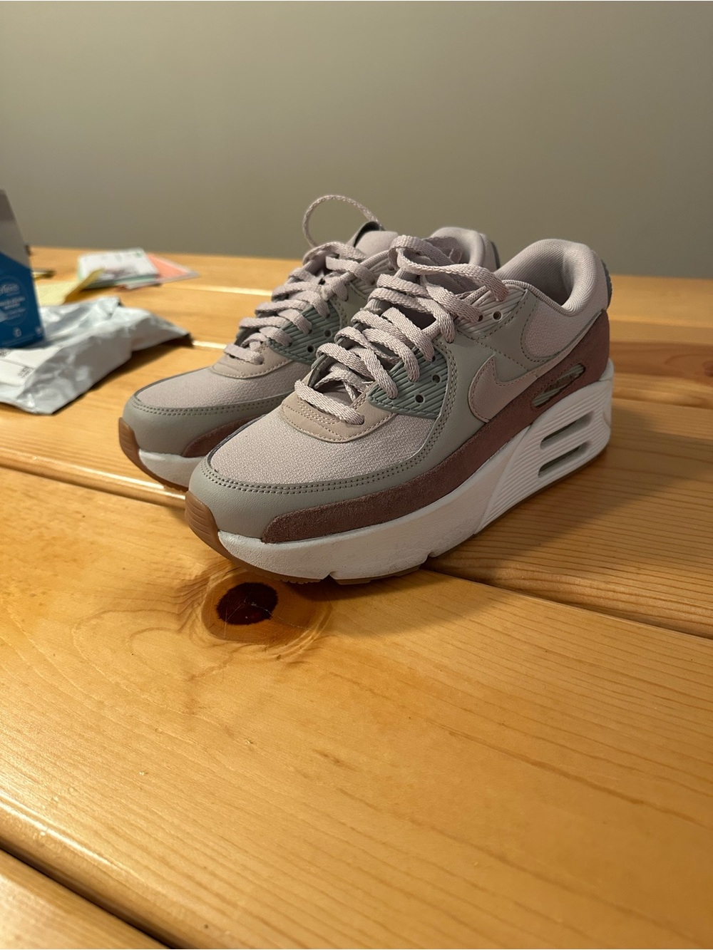 Nike Women’s Air Max 90 — Pale Pink and Mauve
